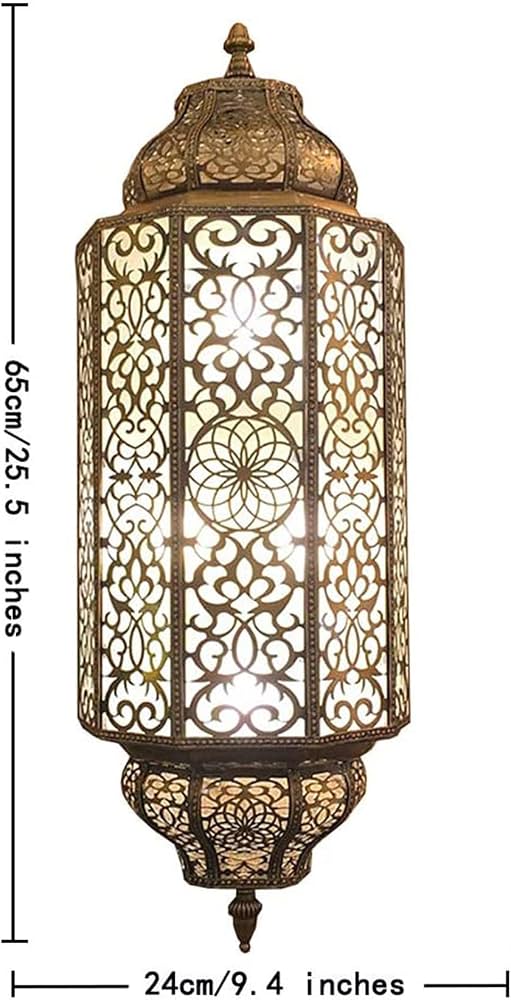 Amazon.com: Fiunkes Turkish Wall Sconce Moroccan Handmade Vintage